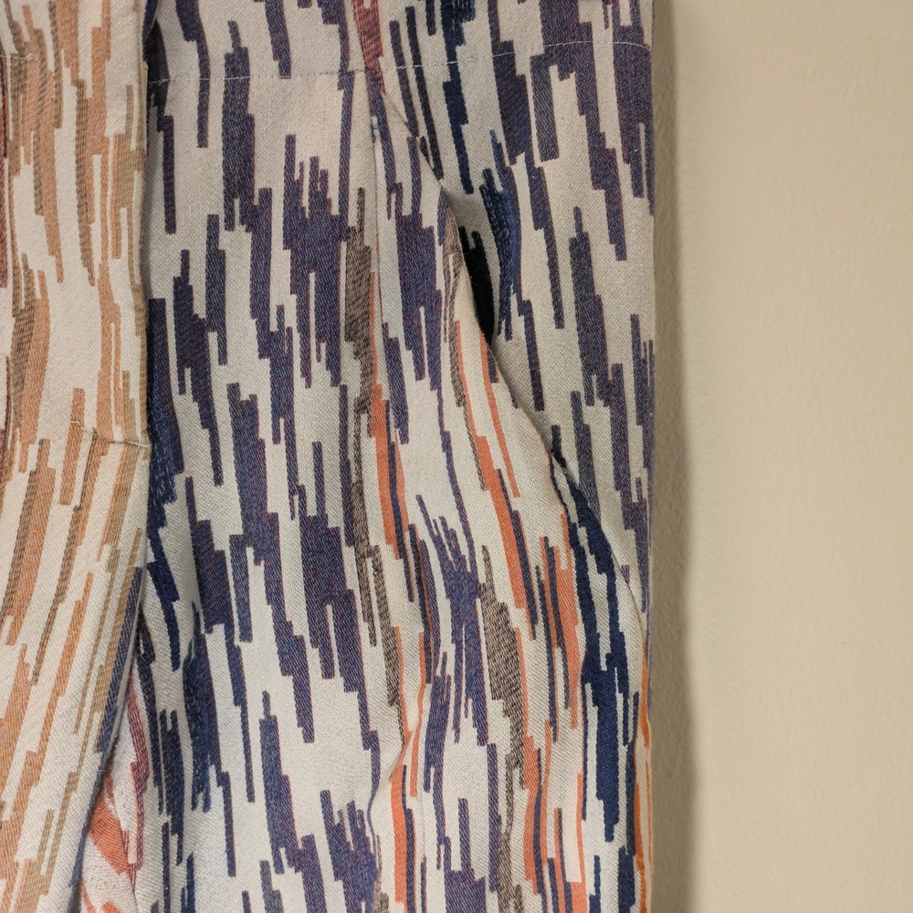 Stylish Multicolor Patterned Capris - image 5